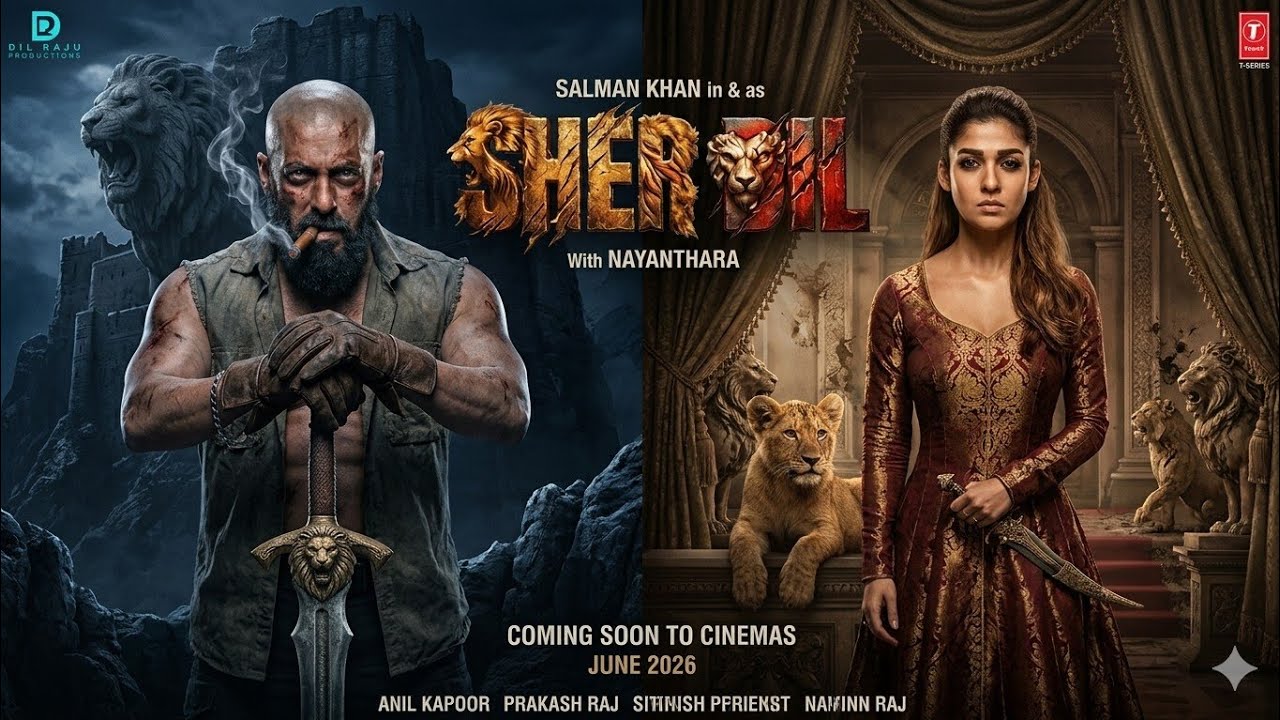 Sher Dil Rind Sher Dil l Official Trailer l Salman Khan l Nayanthara l Vamshi ...