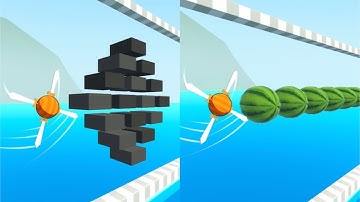 Swing Slice! Very Satisfying And Relaxing ASMR Slicing Game