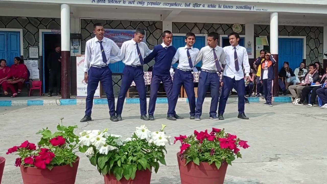 Show dance at Farewell Program for SEE Batch 2079 By Grade 9