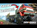 SnowRunner: NEW Semi Truck with AMAZING CUSTOMIZATION & SECRET FEATURES! (Console Friendly)