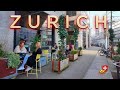 Switzerland ZURICH 📍 Experience Europaallee in Zürich 4K Free Walking Tour / Office Part of the City