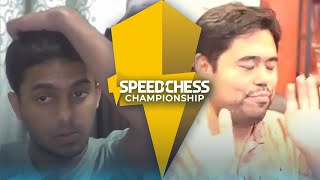 Brilliant Defence | Nihal Sarin vs Hikaru Nakamura | Speed Chess 2022