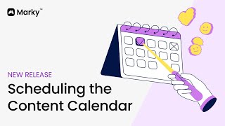 Scheduling in Marky's Content Calendar