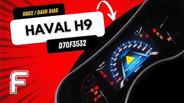 Haval H9 D70F3532 speedometer mileage reset with FORZA 614 - new instrument cluster programmer