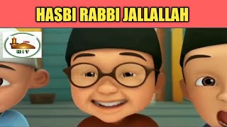 Hasbi Rabbi Jallallah Urdu Naat | Cartoon Version Naat | Husaini Islamic Tube