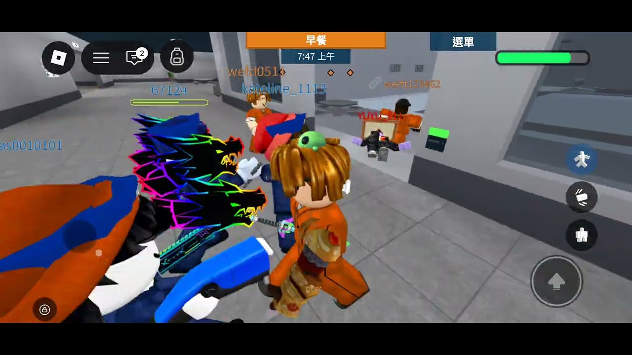 這個遊戲叫監獄人生如果你們當犯人逃出去就可以變惡棍