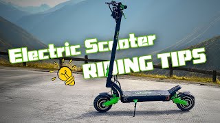 Vchains Electric Scooter Askdo You Ride A Scooter Properly? Watch My Demonstration