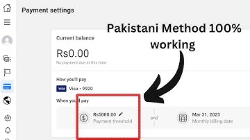 FaceBook Threshold Method 100% Working | How to run FaceBook ads for free