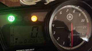 Yamaha r15 v2 ||problem|| warning light|| ||error code||