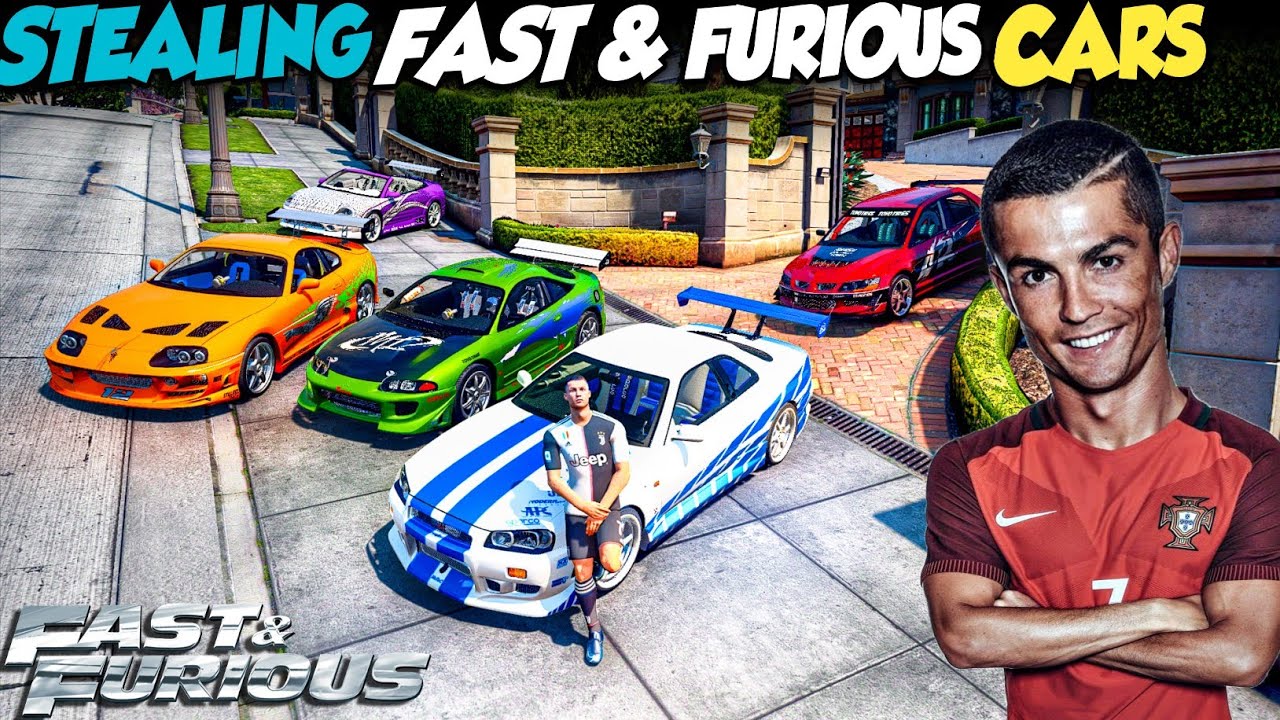 Stealing Every Fast & Furious 1 Cars In Gta 5!