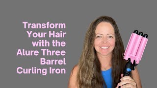 Transform Your Hair with the Alure Three Barrel Curling Iron