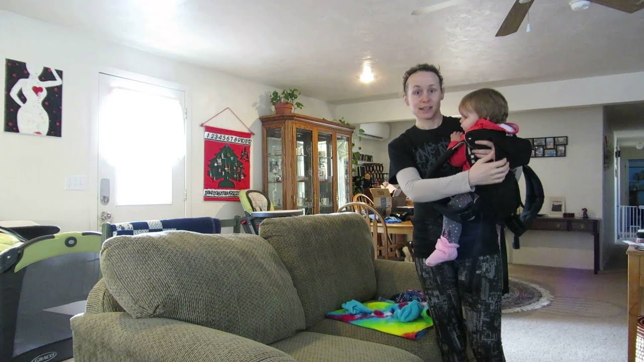 Unassisted back carry with an Ergo 360 YouTube