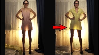 [4K] Transparent Try On Haul With Tina | See-Through Dresses