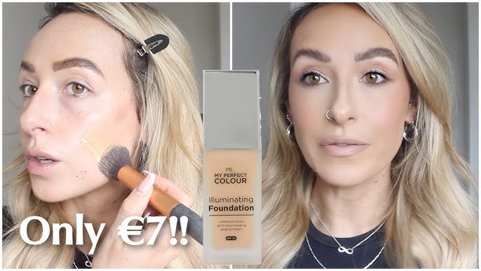 OH NO! 😖 TESTING CATRICE ALL MATT SHINE CONTROL FOUNDATION WEAR TEST -  YouTube