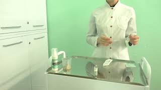 52  Withdrawing medicine from a vial