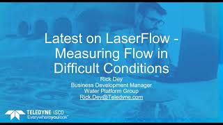 Measuring Flow in Difficult Conditions Webinar