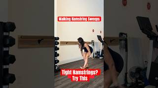 Walking Hamstring Sweeps