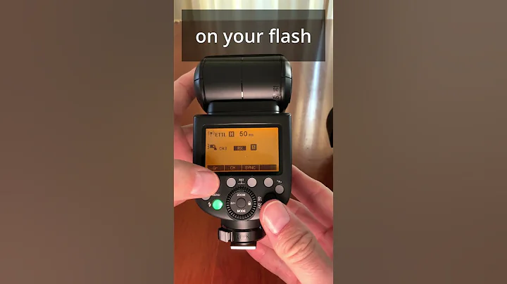 Godox Xpro trigger. How to pair with flash [ Part 1 ]
