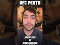 Junior Tafa vs Kevin Christian - UFC Perth