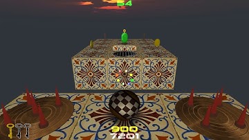 Cubosphere: two-player-mode, Arabia level 9 walkthrough