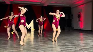 Aletta's Ladies Team at the Madessimo Madness on May 2nd 2025