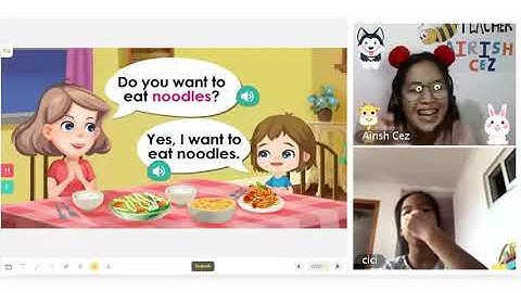 DEMO LESSON IN 51TALK | H5 LEVEL 0 | EMMA WANTS NOODLES