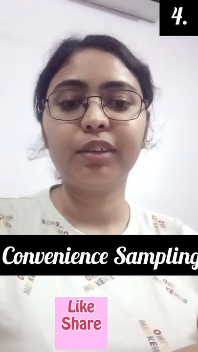Convenience Sampling | Non-probability Sampling| Research Methodology ...