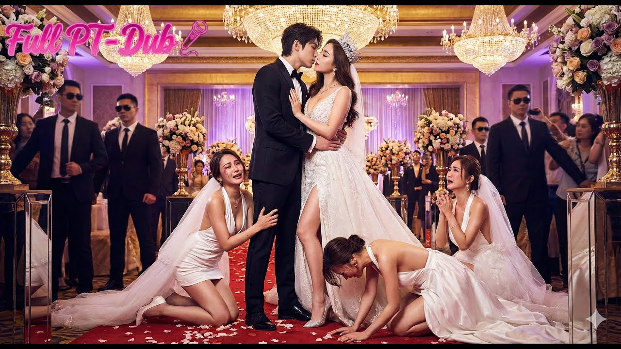 Traído por 3 irmãs! Casei com a CEO e elas invadiram o casamento implorando.#arrependimento