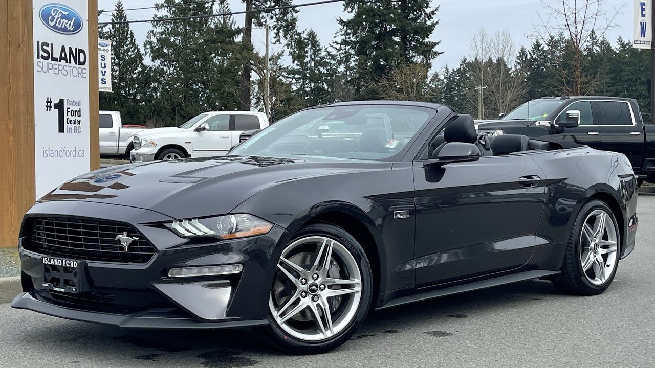 2022 Ford Mustang Premium Convertible + 2.3L High performance 330 Hp