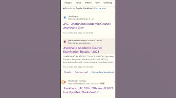 #Jharkhand Board ka result kaise check Karen #Jac board ka result kaise check Karen
