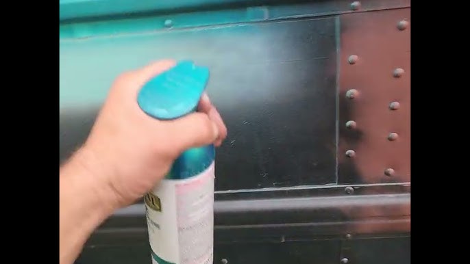 Rust Oleum Glitter Paint Demo 