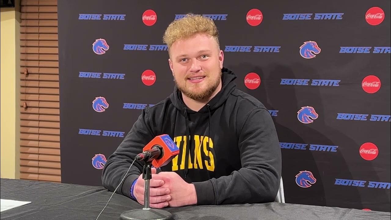 Boise State defensive tackle Michael Callahan ahead of LA Bowl matchup ...