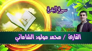 القارئ محمد مولود الشاماني تلاوة عراقيه من سورة البقرة من الاية ١٤٢ إلى الآية ١٦٧