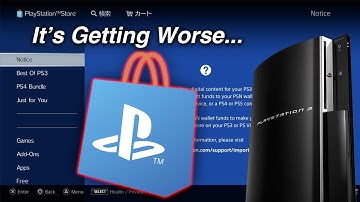 PS3 PlayStation Store in 2024: It Still Works But It