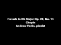 Chopin: Prelude in Db Major, Op. 28, No. 15