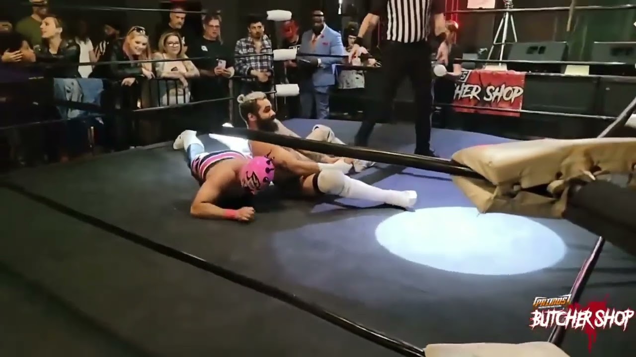 Primos Premiere pro wrestling 5-26-24 Chance vs Damian Malice vs Silencio (Ref Rob Buster)