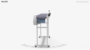 Conveyor Belt 3D model by 3DModels.org