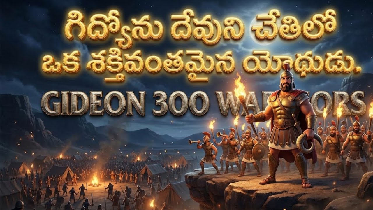 GIDEON 300 WARRIORS |గిద్యోను 