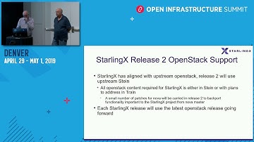 StarlingX - Project Update May 2019