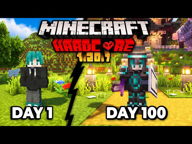 100 Hari di Minecraft Hardcore 1.20.1 class=