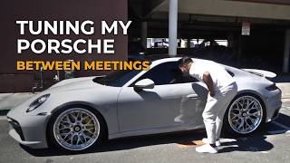 Tuning My Porsche In Between Meetings | Week In My Life