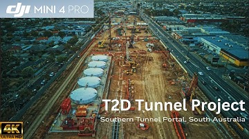 Torrens to Darlington (T2D) Project - South Tunnel Portal I DJI Mini 4 Pro