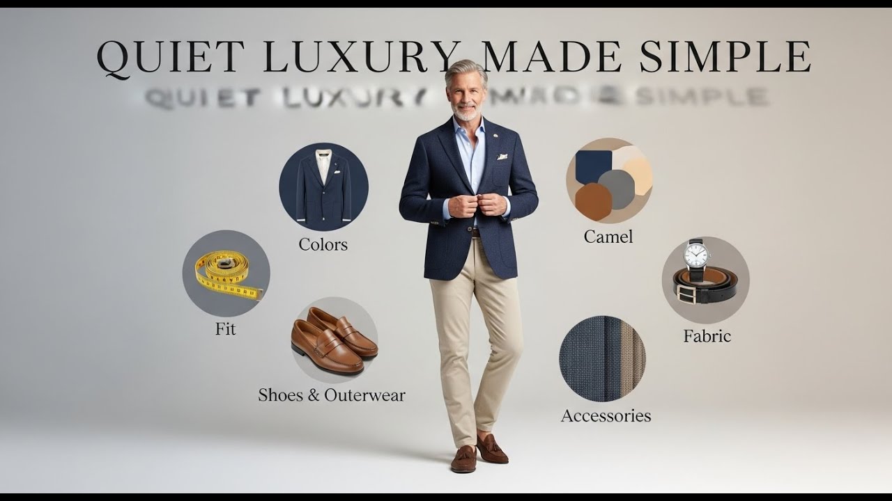 Quiet Luxury on a Budget: Smart Style for Men Over 50 Without Overspending
