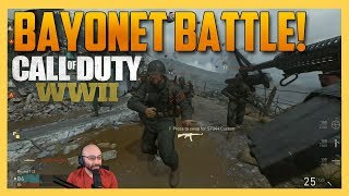 Bayonet Charge Battle Minigame in COD WW2! | Swiftor