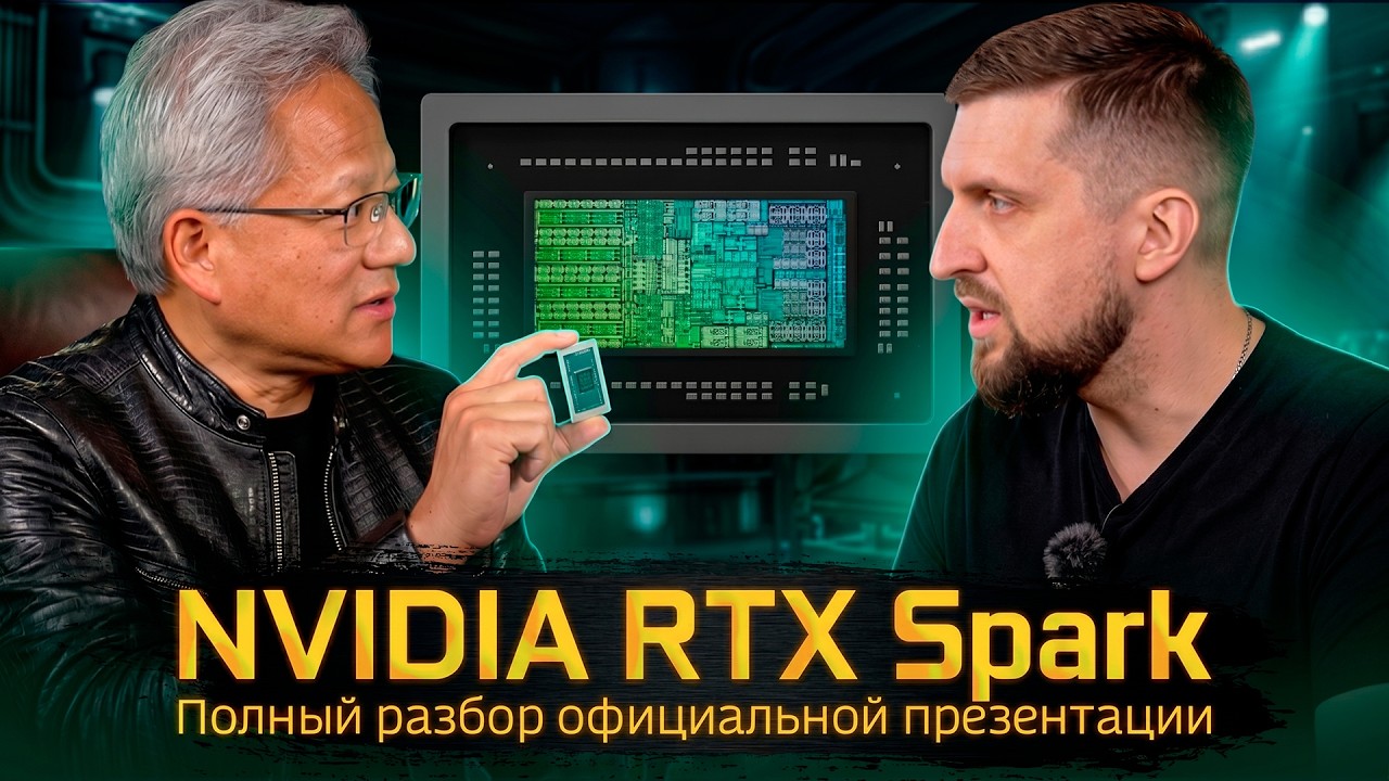 RTX Spark - процессор будущего от Nvidia. Intel и AMD конец? Полный разбор презентации Computex 2026