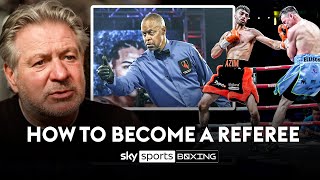 How do you become a boxing referee?! 🔎