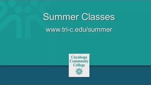 Student Video: Summer Classes