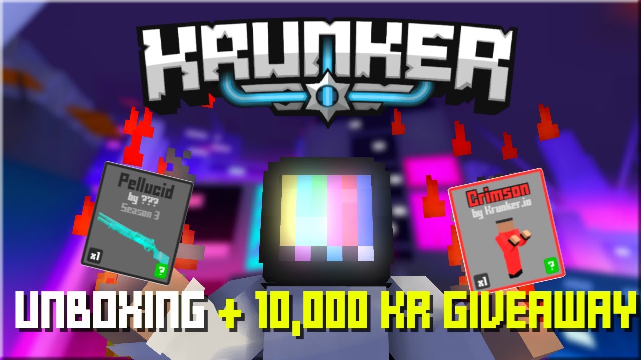 LUCKIEST KRUNKER UNBOXING + SEASON 3 GIVEAWAY