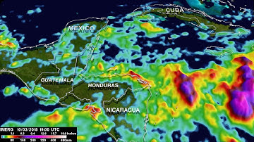 GPM Rainfall Data From Michael
