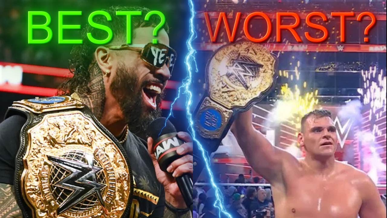 Every World Heavyweight Champion Ranked Worst to Best (Top 9 WWE Champs)